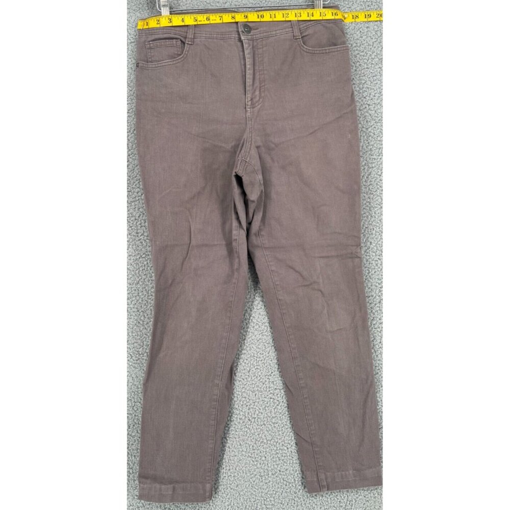Style & Co. Denim Women's Light Wash Brown Slim Leg Jeans Size 12